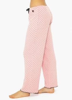 Schlafhose Mit Pünktchen - Rosa 14 Schlafhose Mit Pünktchen - Rosa -Sassyclassy SassyClassy schlafhose mit punktchen rosa S3209NH6329 6