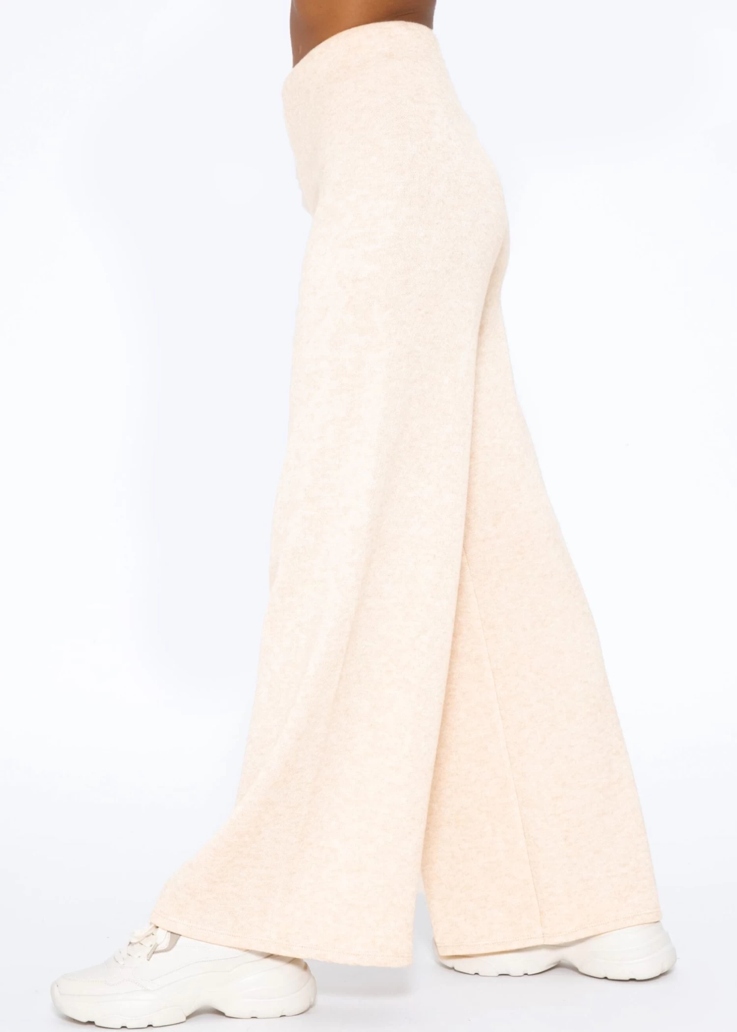 Schlupfhose, Super Soft, Mit Weitem Bein - Beige 8 Schlupfhose, Super Soft, Mit Weitem Bein - Beige – Bild 6