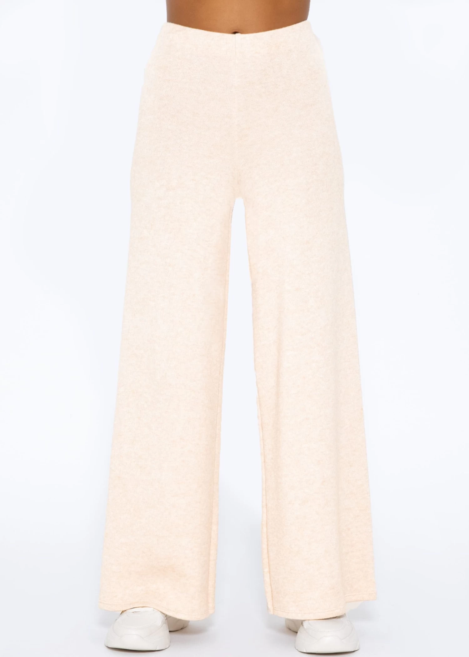 Schlupfhose, Super Soft, Mit Weitem Bein - Beige 3 Schlupfhose, Super Soft, Mit Weitem Bein - Beige