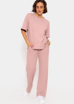 Shirt In Waffelpiqué - Rosa -Sassyclassy SassyClassy shirt in waffelpique rosa S3211I6693 1mzhIGD4tB2G1P