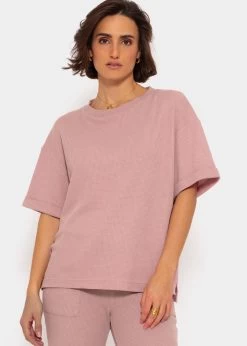 Shirt In Waffelpiqué - Rosa -Sassyclassy SassyClassy shirt in waffelpique rosa S3211I6693 4ofiHGQ11Kl8ql