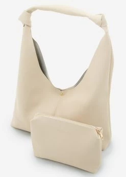 Shopper Mit Knotendetail - Beige -Sassyclassy SassyClassy shopper mit knotendetail beige S3212TS6577