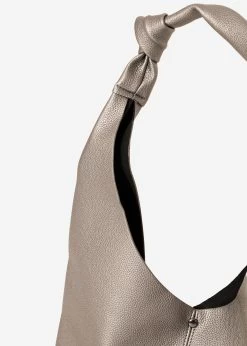 Shopper Mit Knotendetail - Metallic -Sassyclassy SassyClassy shopper mit knotendetail metallic S3212TS6579 2
