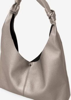 Shopper Mit Knotendetail - Metallic -Sassyclassy SassyClassy shopper mit knotendetail metallic S3212TS6579 3