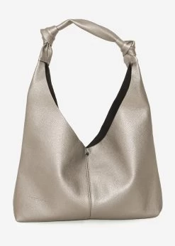 Shopper Mit Knotendetail - Metallic