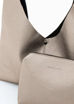 Shopper Mit Knotendetail - Metallic -Sassyclassy SassyClassy shopper mit knotendetail metallic S3212TS6579 6