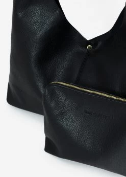 Shopper Mit Knotendetail - Schwarz -Sassyclassy SassyClassy shopper mit knotendetail schwarz S3212TS6576 2