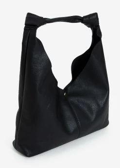 Shopper Mit Knotendetail - Schwarz -Sassyclassy SassyClassy shopper mit knotendetail schwarz S3212TS6576 4