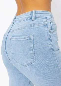 Skinny Highwaist Jeans - Hellblau -Sassyclassy SassyClassy skinny highwaist jeans hellblau S4201D6773 7FoszemfHKiUrm