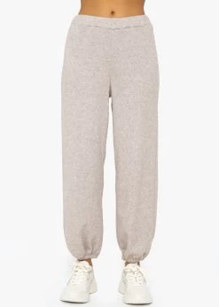 Super Soft Jersey Jogginghose - Taupe 12 Super Soft Jersey Jogginghose - Taupe -Sassyclassy SassyClassy soft jersey jogginghose taupe S3210O6590 1