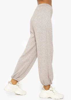 Super Soft Jersey Jogginghose - Taupe 13 Super Soft Jersey Jogginghose - Taupe -Sassyclassy SassyClassy soft jersey jogginghose taupe S3210O6590 4