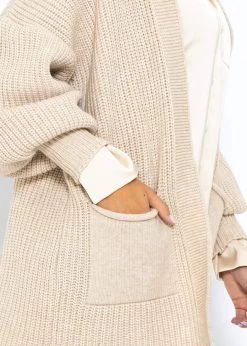 Soft Strick Cardigan Mit Taschen - Beige 17 Soft Strick Cardigan Mit Taschen - Beige -Sassyclassy SassyClassy soft strick cardigan mit taschen beige S3208C6255 7rDZaUvQUyesIE