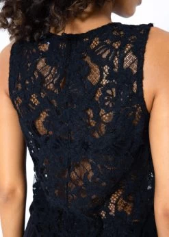 Spitzentop - Schwarz -Sassyclassy SassyClassy spitzentop schwarz S3209T6376 7