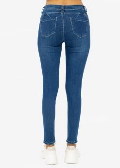 Stretchy Highwaist Push Up Jeans, Blau -Sassyclassy SassyClassy stretchy highwaist push up jeans blau S3202B5518 1