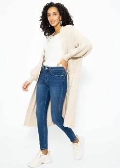 Stretchy Highwaist Push Up Jeans, Blau -Sassyclassy SassyClassy stretchy highwaist push up jeans blau S3202B5518