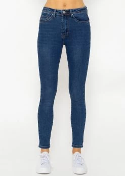 Stretchy Mid Waist Push Up Jeans - Blau -Sassyclassy SassyClassy stretchy mid waist push up jeans blau S3209D6358 66eHzT8lsVfn1o