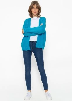 Stretchy Mid Waist Push Up Jeans - Blau -Sassyclassy SassyClassy stretchy mid waist push up jeans blau S3209D6358 73KT0HPzGsYHoV