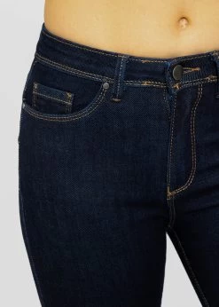 Stretchy Mid Waist Push Up Jeans - Dunkelblau -Sassyclassy SassyClassy stretchy mid waist push up jeans dunkelblau S3209D6357