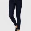 Stretchy Mid Waist Push Up Jeans - Dunkelblau -Sassyclassy SassyClassy stretchy mid waist push up jeans dunkelblau S3209D6357 4