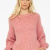 Super Flauschiger Strickpullover - Rosa -Sassyclassy SassyClassy super flauschiger strickpullover rosa S3209P6395 3