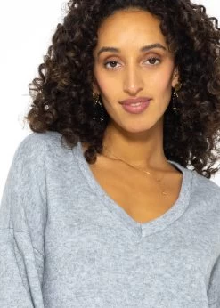 Super Soft Jerseykleid In Kurz - Grau -Sassyclassy SassyClassy super soft jerseykleid in kurz grau S3210K6571TFf2yjqZUCwR8