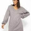 Super Soft Jerseykleid In Kurz - Hellbraun 2 Super Soft Jerseykleid In Kurz - Hellbraun -Sassyclassy SassyClassy super soft jerseykleid in kurz taupe S3210K6570 4
