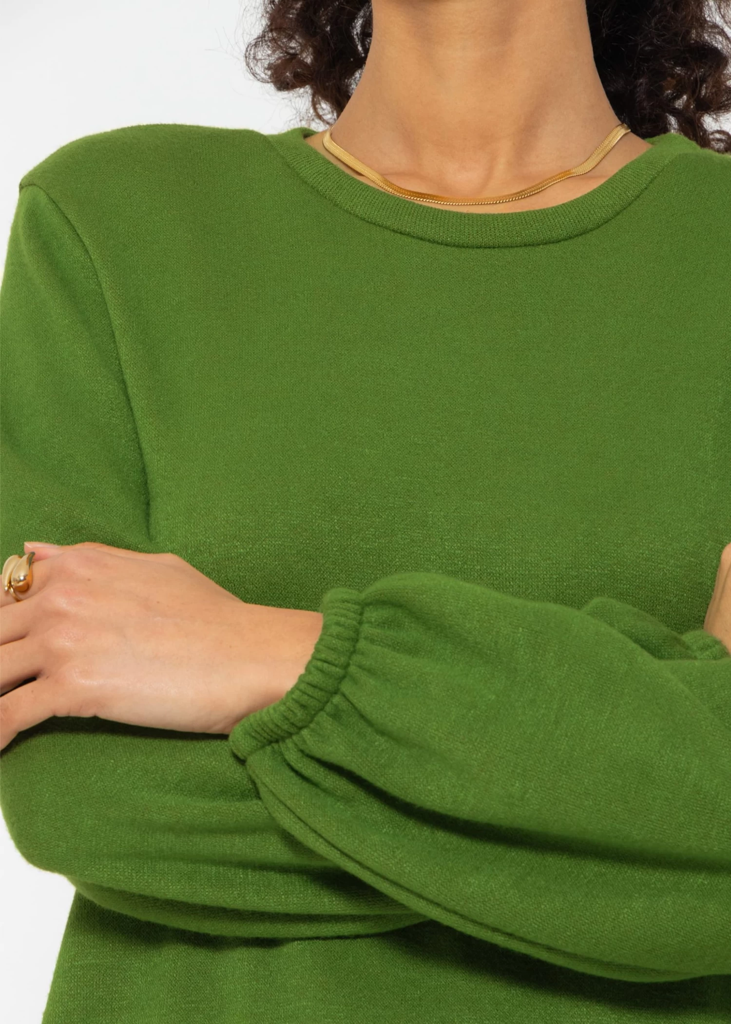 Super Soft Jerseykleid In Midilänge - Grün 8 Super Soft Jerseykleid In Midilänge - Grün – Bild 6