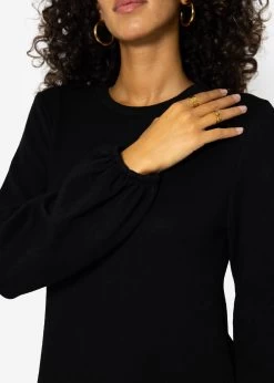 Super Soft Jerseykleid In Midilänge - Schwarz 20 Super Soft Jerseykleid In Midilänge - Schwarz -Sassyclassy SassyClassy super soft jerseykleid in midilange schwarz S3209K6375 1oh3DBrHklEtXm