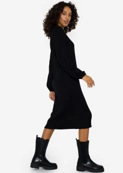 Super Soft Jerseykleid In Midilänge - Schwarz 14 Super Soft Jerseykleid In Midilänge - Schwarz -Sassyclassy SassyClassy super soft jerseykleid in midilange schwarz S3209K6375 2vbrluHPft5JlO