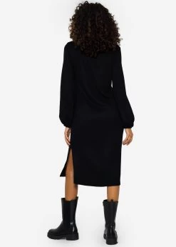 Super Soft Jerseykleid In Midilänge - Schwarz 19 Super Soft Jerseykleid In Midilänge - Schwarz -Sassyclassy SassyClassy super soft jerseykleid in midilange schwarz S3209K6375 37SGg6rvC5shbe