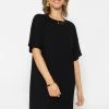 T-Shirt Kleid - Schwarz -Sassyclassy SassyClassy t shirt kleid schwarz S4202K6785