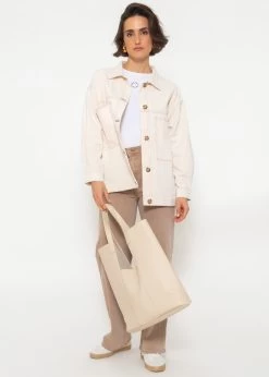 Utility Jacke - Beige 11 Utility Jacke - Beige -Sassyclassy SassyClassy utility jacke beige S4203J6826 2