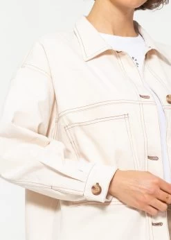 Utility Jacke - Beige 17 Utility Jacke - Beige -Sassyclassy SassyClassy utility jacke beige S4203J6826 3