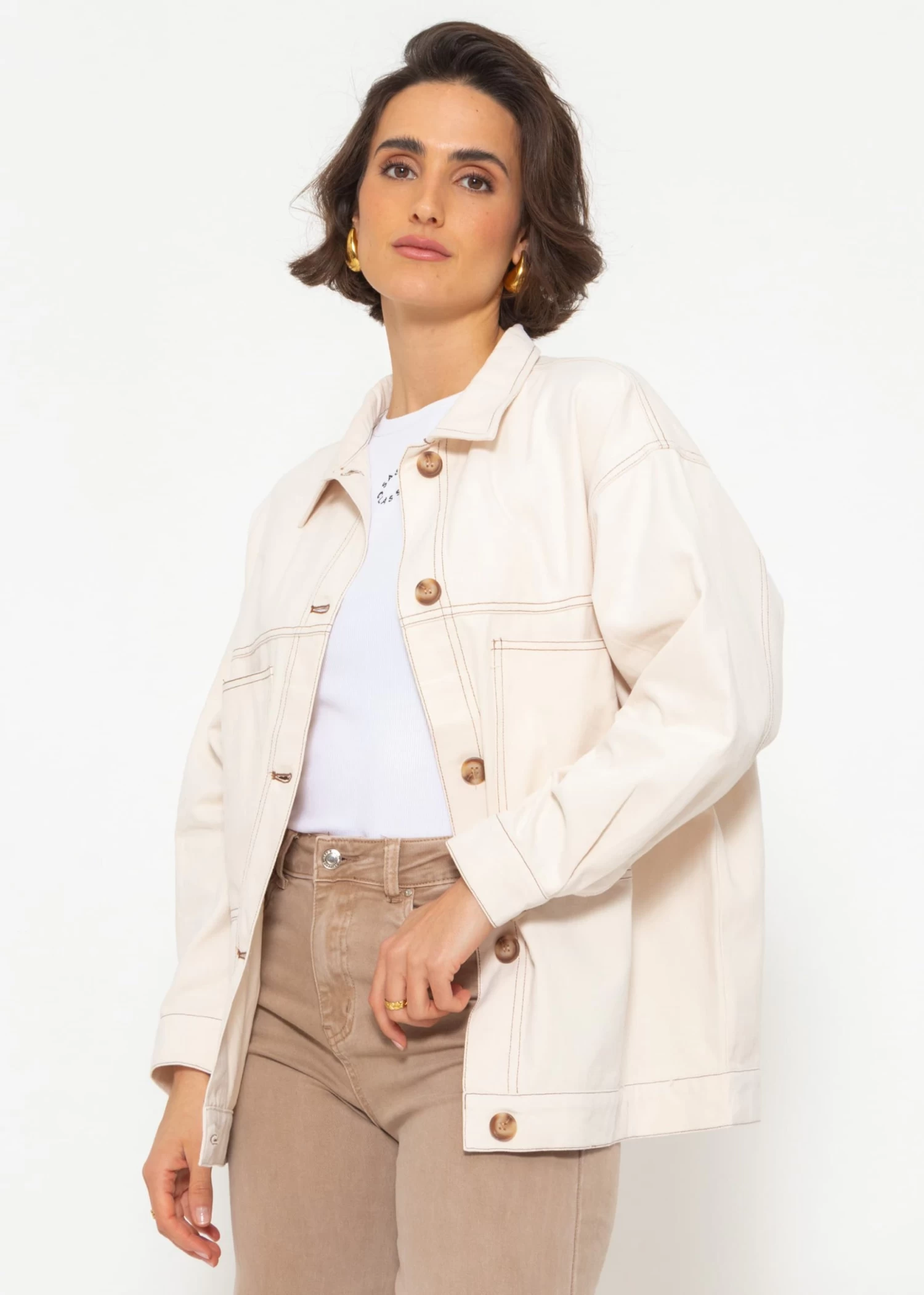 Utility Jacke - Beige 3 Utility Jacke - Beige
