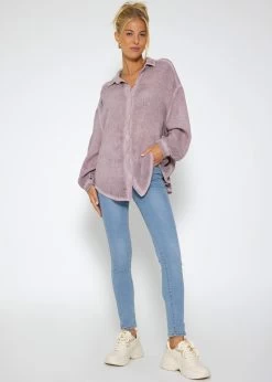 Verwaschene Musselin Bluse - Altrosa 13 Verwaschene Musselin Bluse - Altrosa -Sassyclassy SassyClassy verwaschene musselin bluse altrosa S3209E6408