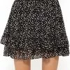 Volants-Rock Mit Rüschen, Schwarz 1 Volants-Rock Mit Rüschen, Schwarz -Sassyclassy SassyClassy volants rock mit ruschen schwarz S9109B2314 4