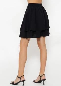 Volants-Rock, Schwarz -Sassyclassy SassyClassy volants rock schwarz S9112B2583 4