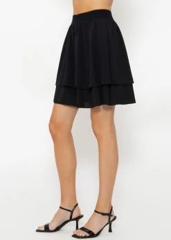 Volants-Rock, Schwarz -Sassyclassy SassyClassy volants rock schwarz S9112B2583 6