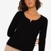 Weiches Langarmshirt - Schwarz -Sassyclassy SassyClassy weiches langarmshirt schwarz S3208G6202 4bF1ODdPxqtvcm