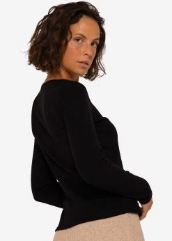 Weiches Langarmshirt - Schwarz -Sassyclassy SassyClassy weiches langarmshirt schwarz S3208G6202 7zv6wwKfgMK14t