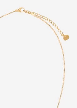 Zarte Kette Mit Herz-Anhänger - Gold -Sassyclassy SassyClassy zarte kette mit herz anhanger gold S3211AK6558 37vRxxiDLt3y9z