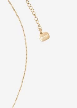 Halskette Mit 2 Kreisen, Gold -Sassyclassy SassyClassy Halskette mit 2 Kreisen in gold S0209A829 2