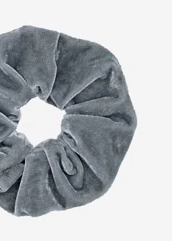 Scrunchie Aus Velvet, Grau -Sassyclassy SassyClassy Scrunchie aus Velvet in grau S8109A184 1