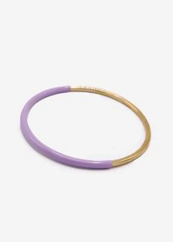 Armreif Gold Mit Emaille, Flieder -Sassyclassy SassyClassy armreif gold mit emaille flieder S3205A1330 22Q7GvCgD1Yd8Z