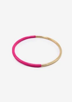 Armreif Gold Mit Emaille, Pink -Sassyclassy SassyClassy armreif gold mit emaille pink S3205A1328CdkLPgWWX1494