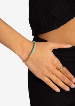 Armreif Gold Mit Emaille, Türkis -Sassyclassy SassyClassy armreif gold mit emaille turkis S3205A1331 1GptxTl5aSa8CH