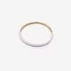 Armreif Gold Mit Emaille, Weiß -Sassyclassy SassyClassy armreif gold mit emaille weiss S3205A1329 3