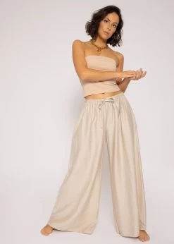 Bandeau Top, Beige 11 Bandeau Top, Beige -Sassyclassy SassyClassy bandeau top nude S3201B5347 1