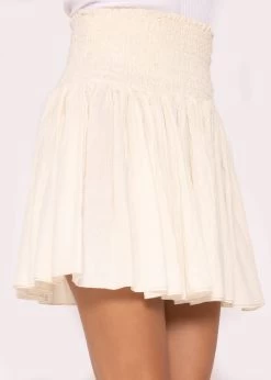 Baumwoll-Rock, Hellbeige -Sassyclassy SassyClassy baumwoll rock hellbeige S3201B5333 3Dq6ZLzJQXG82E