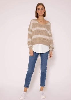 Blusenrock Mit Logo - Offwhite 13 Blusenrock Mit Logo - Offwhite -Sassyclassy SassyClassy blusenrock mit logo offwhite S3204B5888